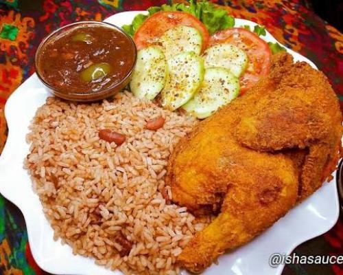 Half Chicken With Rice